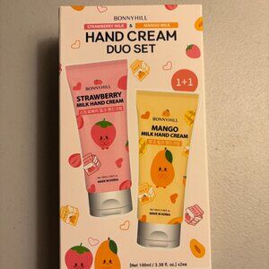 Bonnyhill Strawberry Milk and Mango Milk Hand Cream Duo Set